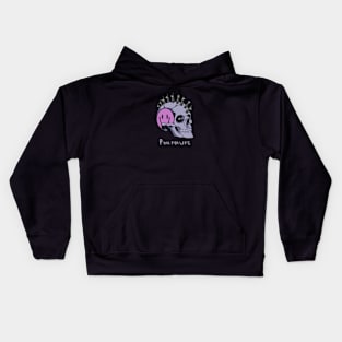 Punk for life Kids Hoodie